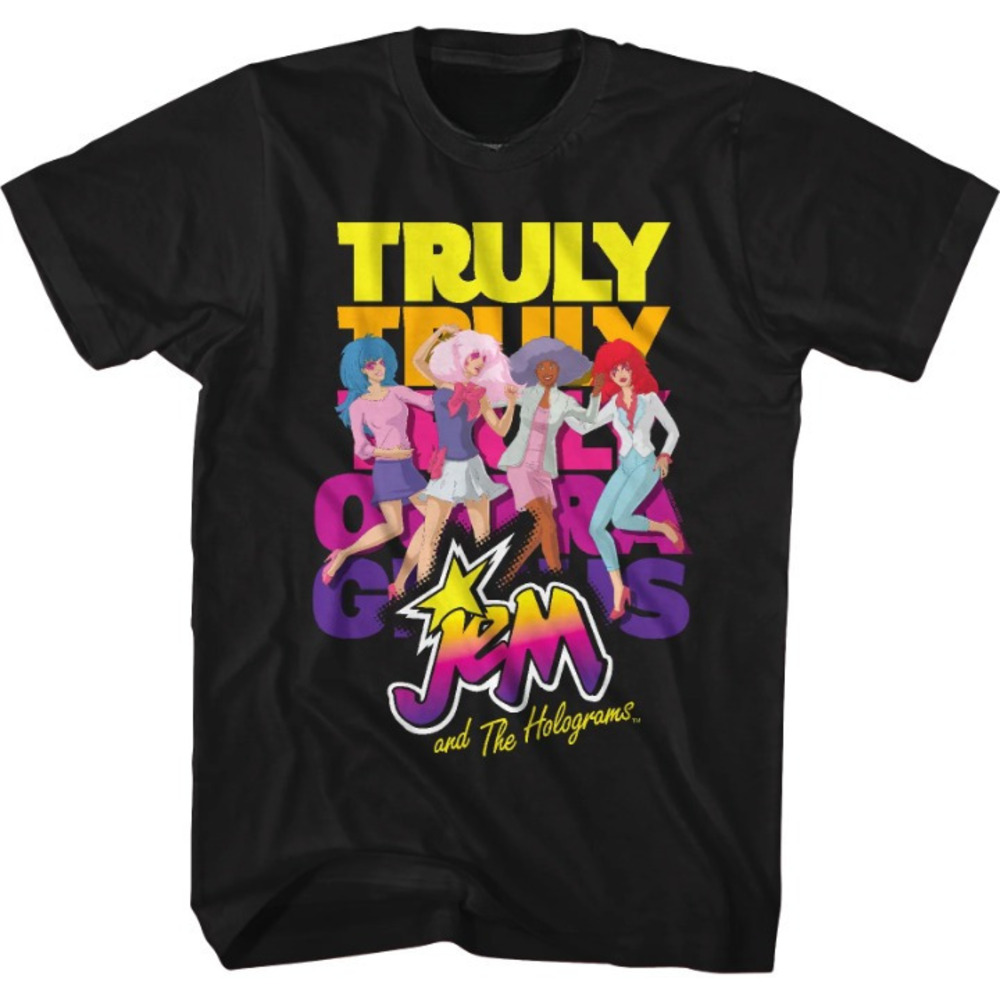 Truly Outrageous Group Pose Jem And The Holograms Tshirt